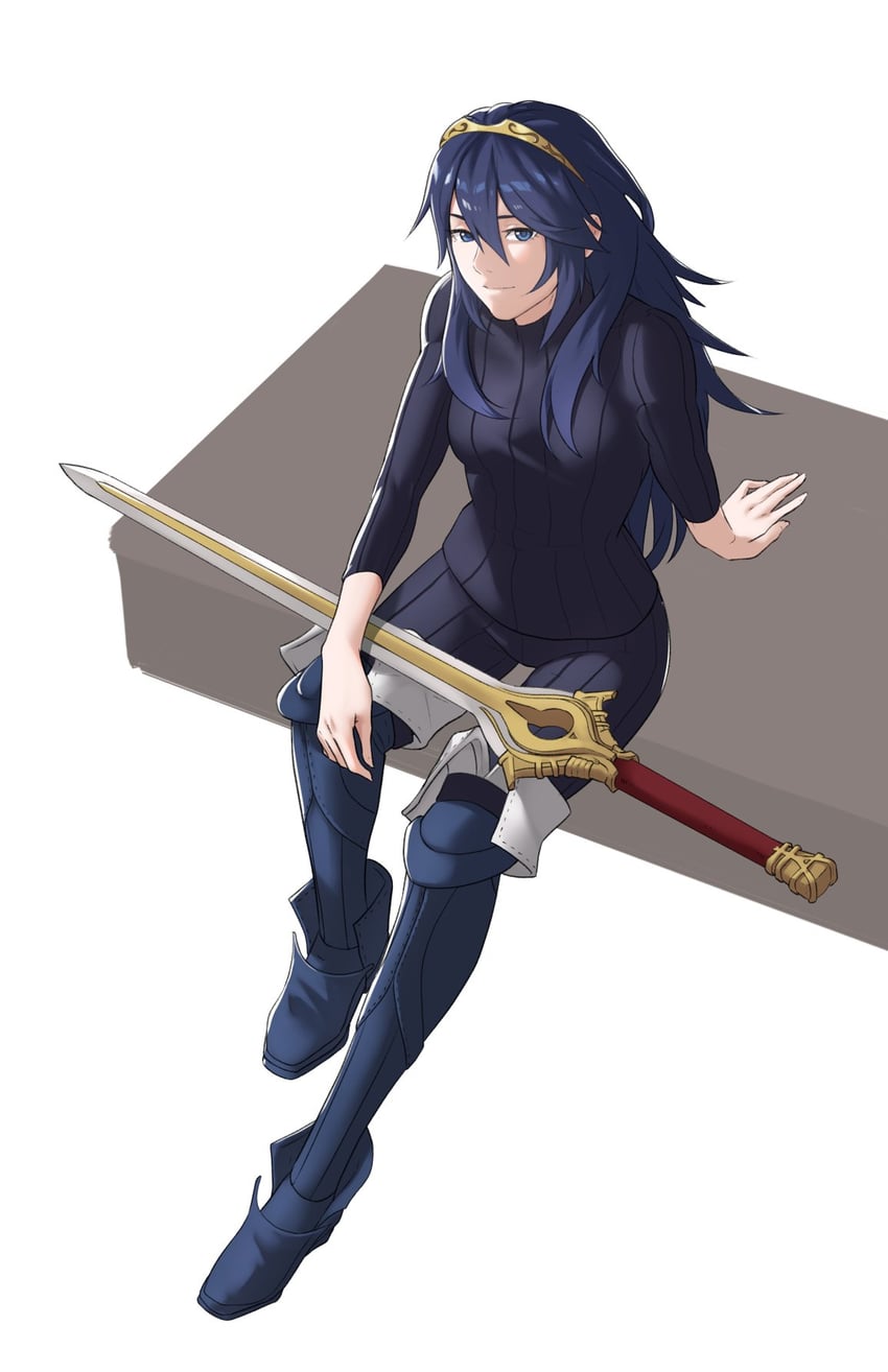 lucina (fire emblem and 1 more) drawn by pomelomelon