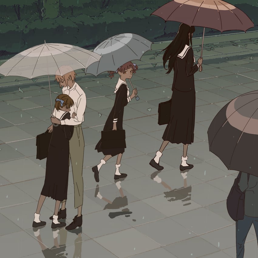 fukuzawa yumi, ogasawara sachiko, matsudaira touko, and fukuzawa yuuki (maria-sama ga miteru) drawn by 55bata6rou