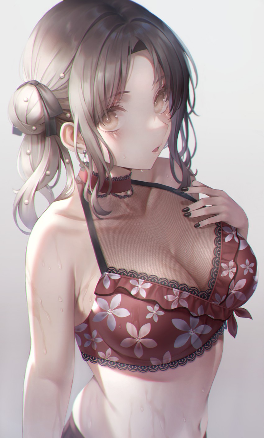 ichikawa hinana (idolmaster and 1 more) drawn by hibimaru