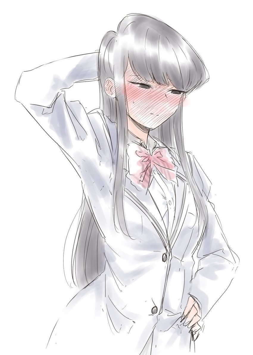 komi shouko (komi-san wa komyushou desu) drawn by mitsugu