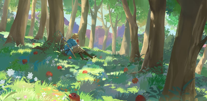 link (the legend of zelda and 1 more) drawn by ruoruoqiu