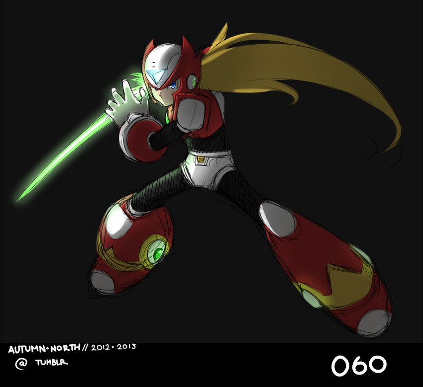 zero (mega man and 1 more) drawn by autumn-north