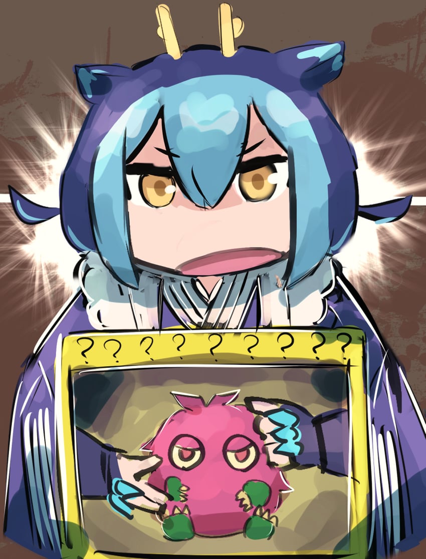 laundry dragonmaid and kuribah (yu-gi-oh!) drawn by hatano_kiyoshi