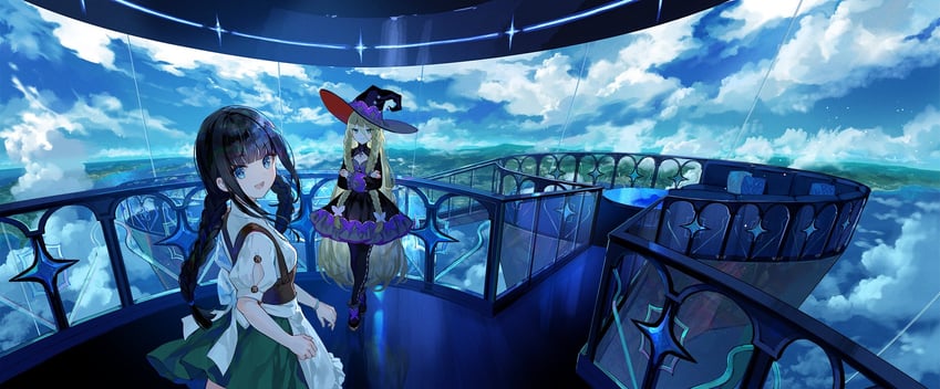 mira and frone (kenja no deshi wo nanoru kenja) drawn by fuzichoco