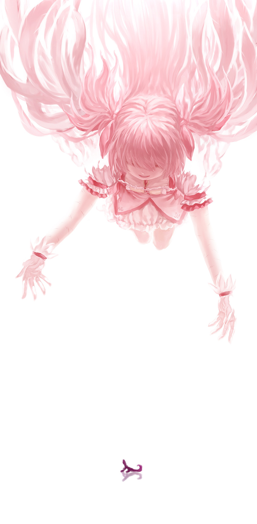 kaname madoka (mahou shoujo madoka magica) drawn by oyu_udon