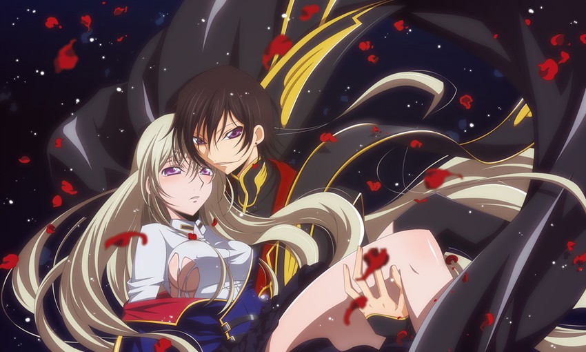 lelouch vi britannia and leila malcal (code geass and 1 more) drawn by pochi-a