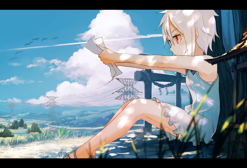 shirakami musubu (original) drawn by inami_hatoko
