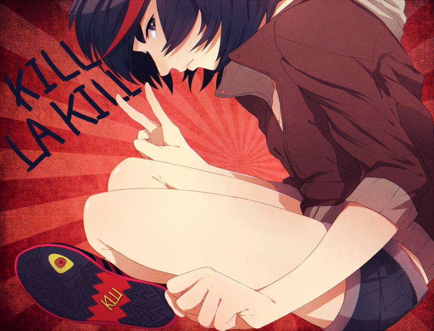 matoi ryuuko and senketsu (kill la kill) drawn by tokisamesigure