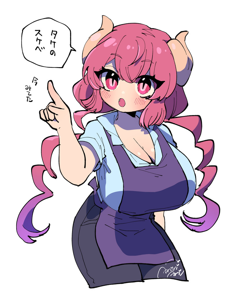 ilulu (kobayashi-san chi no maidragon) drawn by amiri_ari