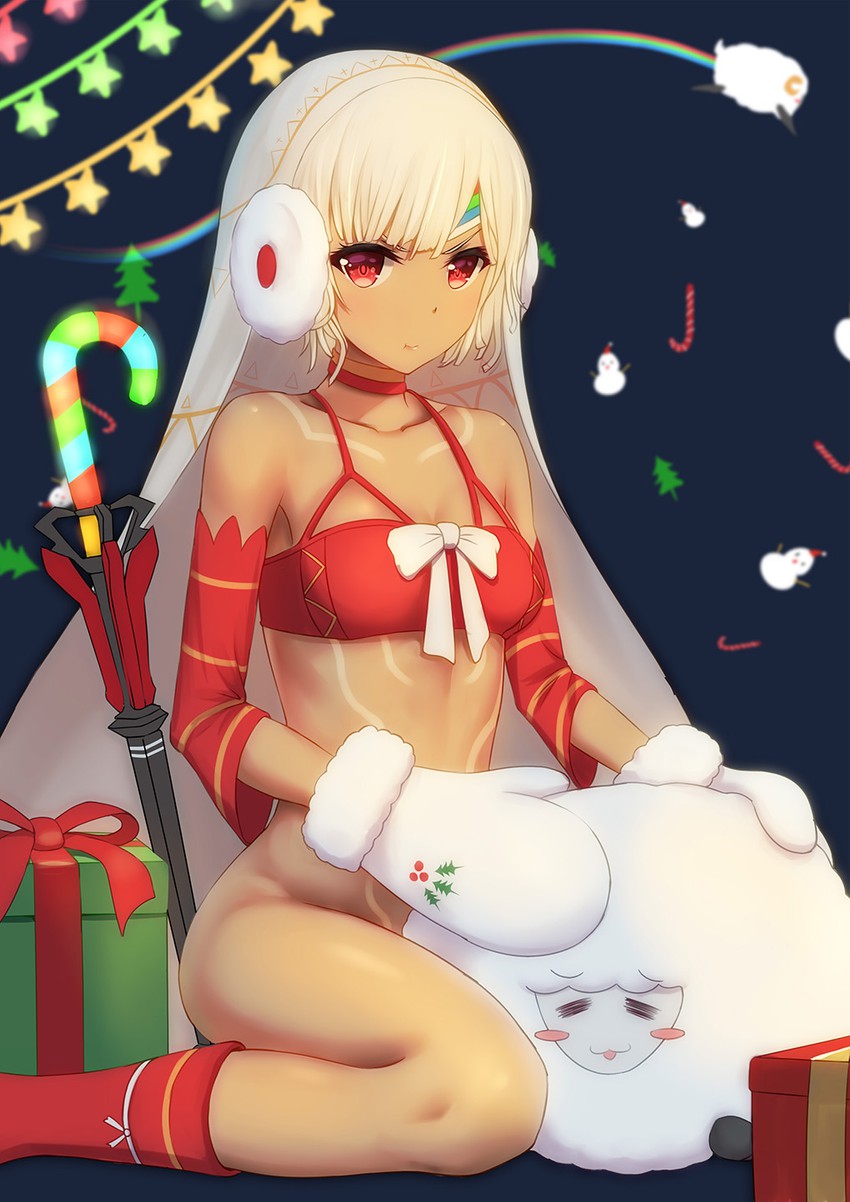 altera, altera the santa, and zerco (fate and 1 more) drawn by yunkaiming