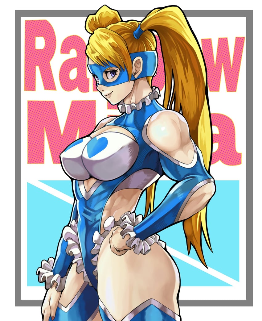 rainbow mika (street fighter and 1 more) drawn by to-ru