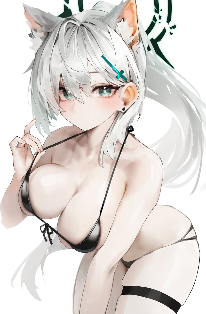 shiroko and shiroko terror (blue archive) drawn by yonchan