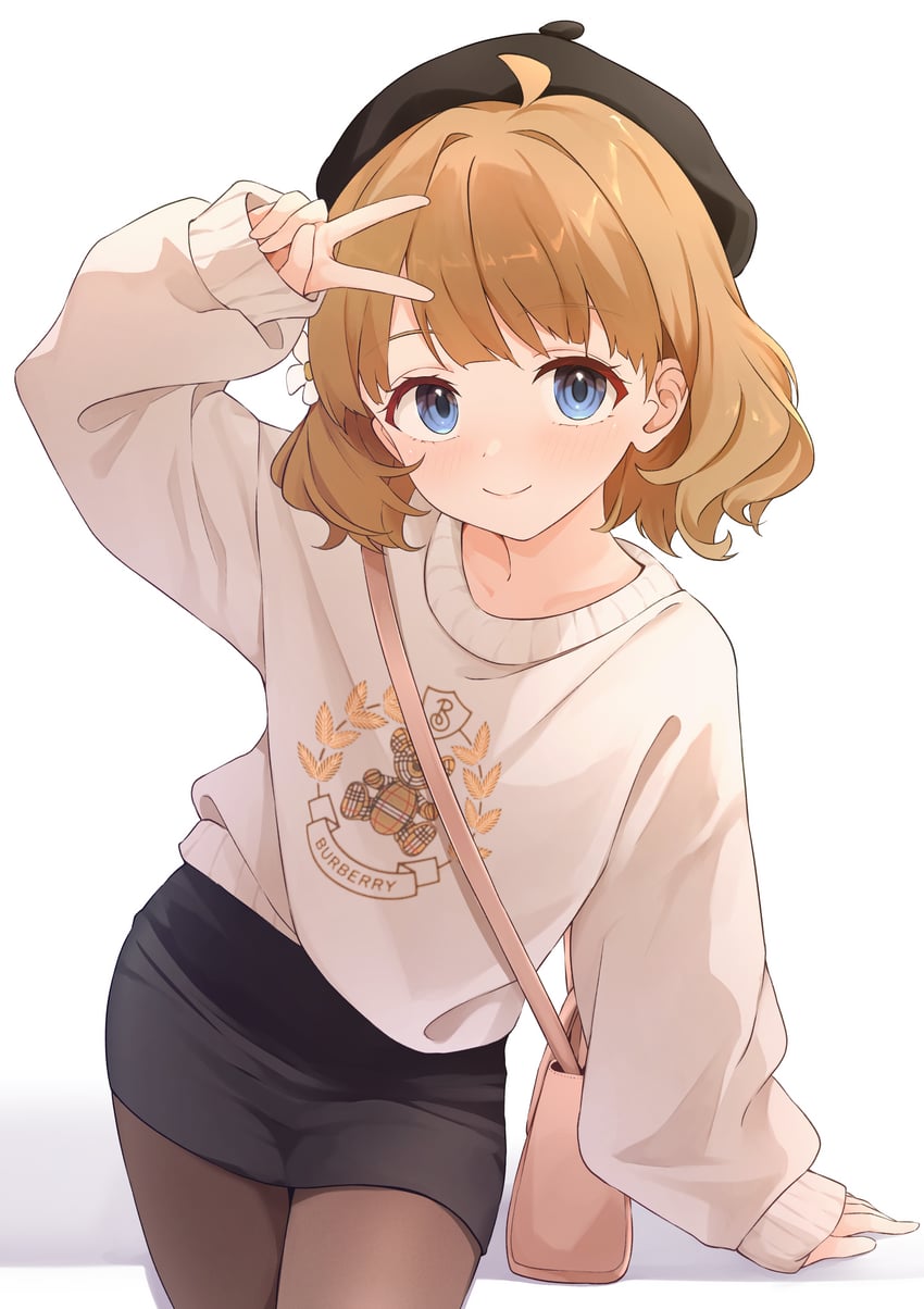 suou momoko (idolmaster and 1 more) drawn by b1ack_illust