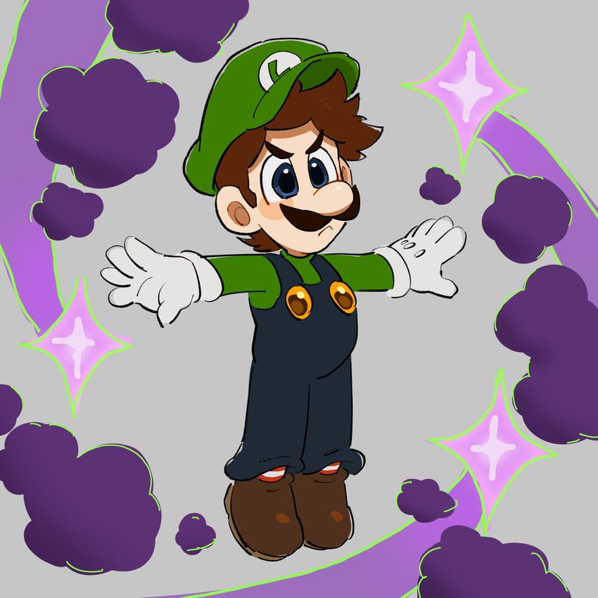 luigi (mario and 1 more) drawn by mimimi_(mimimim9999)