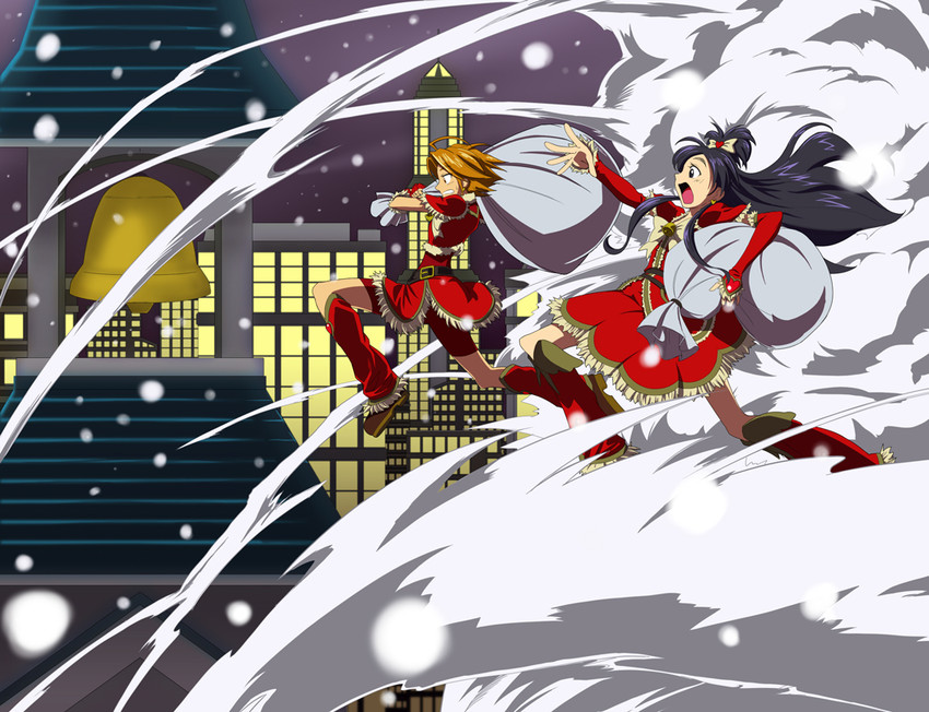 misumi nagisa, yukishiro honoka, cure black, and cure white (precure and 2 more) drawn by navex
