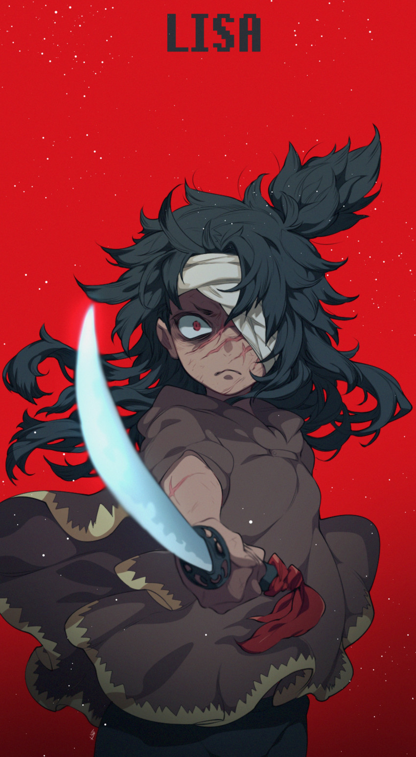 buddy (lisa and 1 more) drawn by norasame_(dagako)