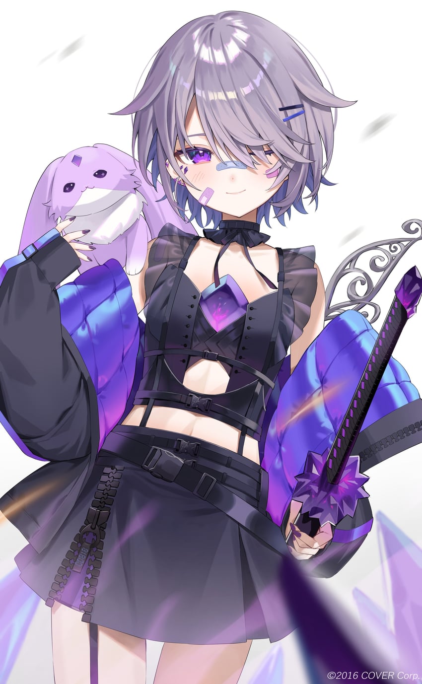 koseki bijou and geow (hololive and 1 more) drawn by aotake_iro