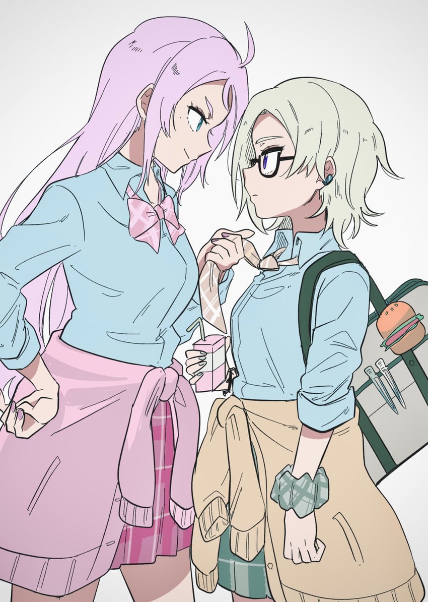 zhong lanzhu and mia taylor (love live! and 1 more) drawn by kinasuzu55