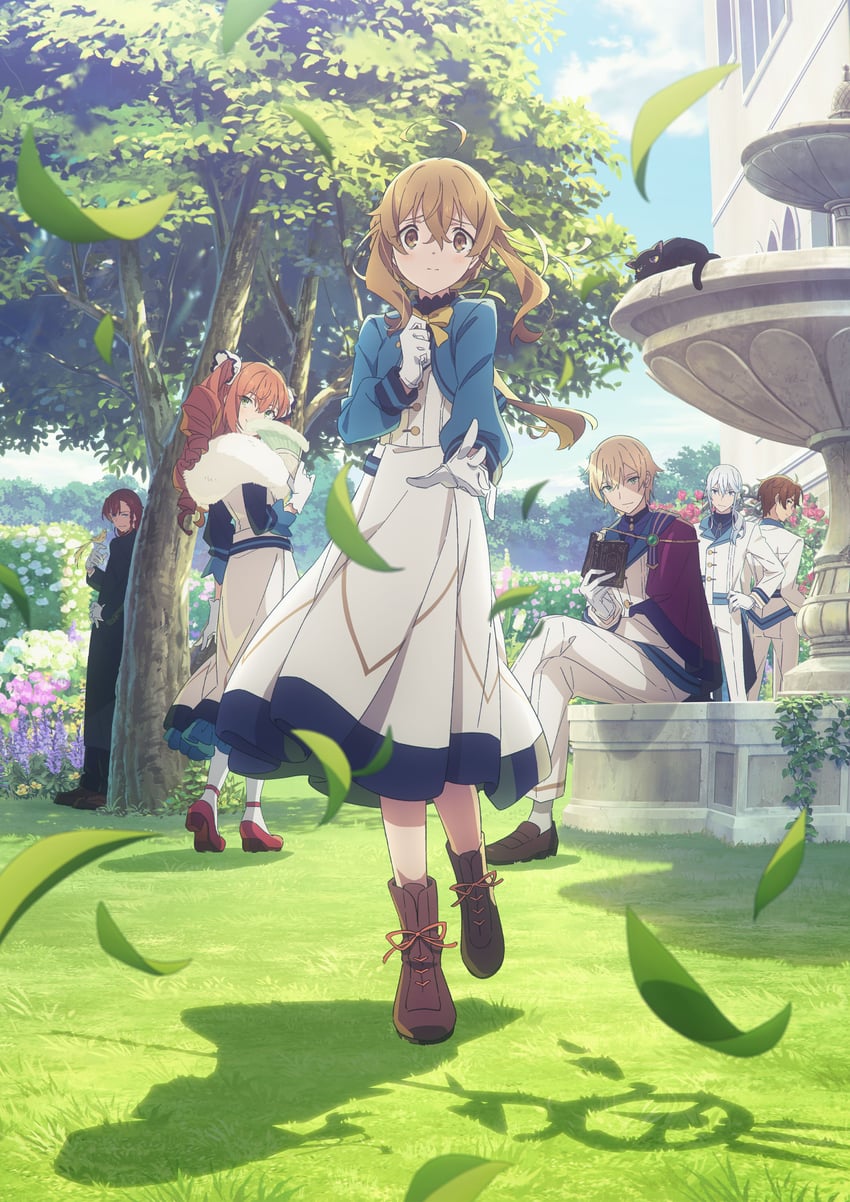 monica everett, nero, felix arc ridill, isabelle norton, and cyril ashley (silent witch)