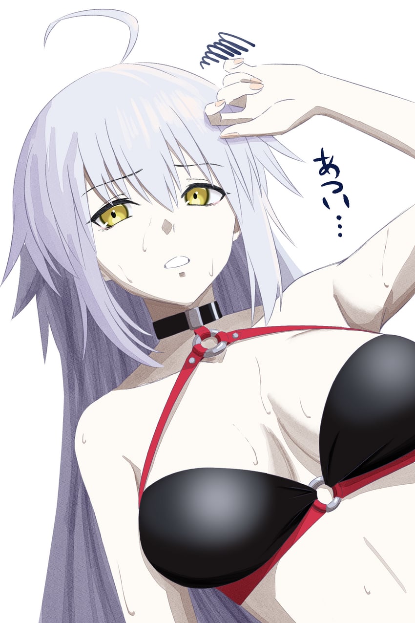 jeanne d'arc alter (fate and 1 more) drawn by benjamin_(user_cajx4852)