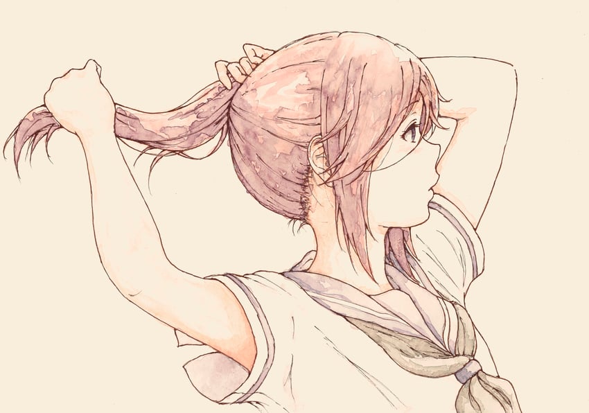 kasaki nozomi (hibike! euphonium and 1 more) drawn by bbmasa
