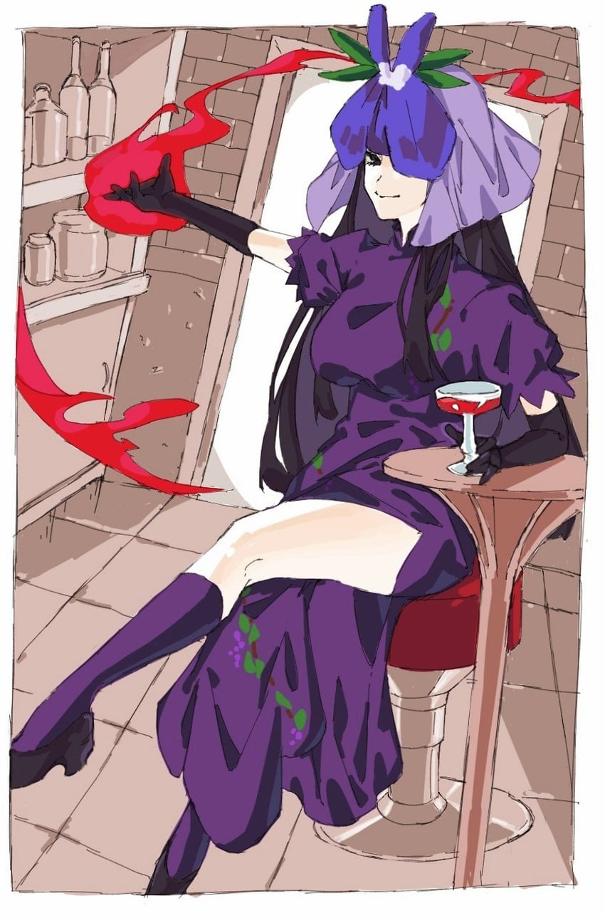 yomotsu hisami (touhou and 1 more) drawn by oftooon