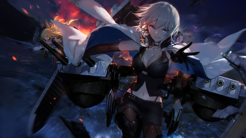 north carolina and washington (azur lane) drawn by swd3e2