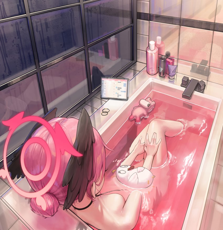 koharu and peroro (blue archive) drawn by dong_ji