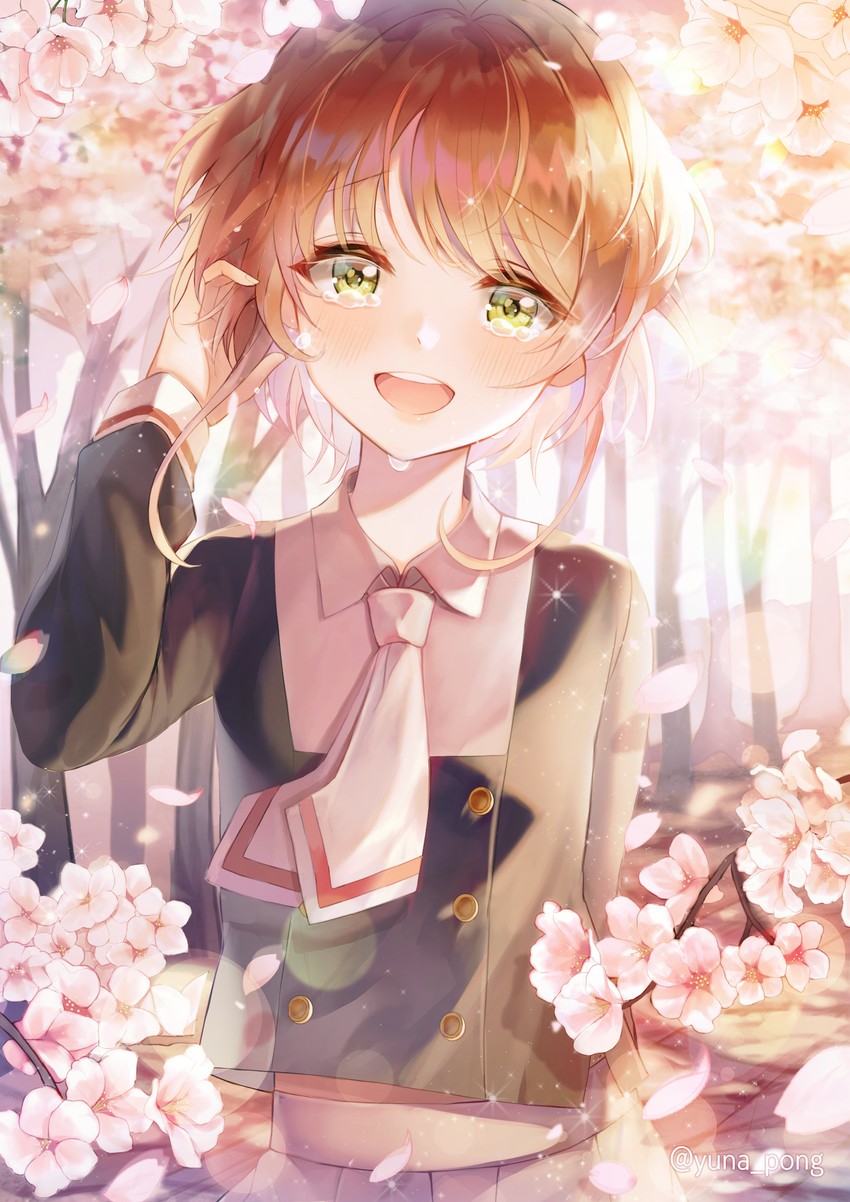 kinomoto sakura (cardcaptor sakura and 1 more) drawn by yuna_(deadawon)