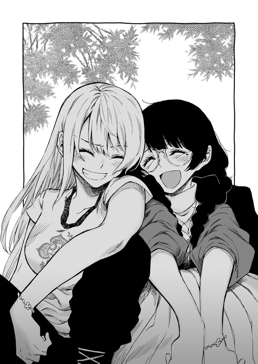 tsukino mito and higuchi kaede (nijisanji) drawn by takanashi_ringo