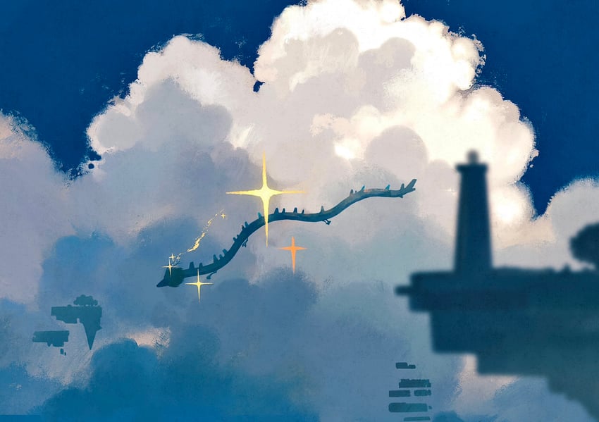 light dragon (the legend of zelda and 1 more) drawn by amaya_aqiao