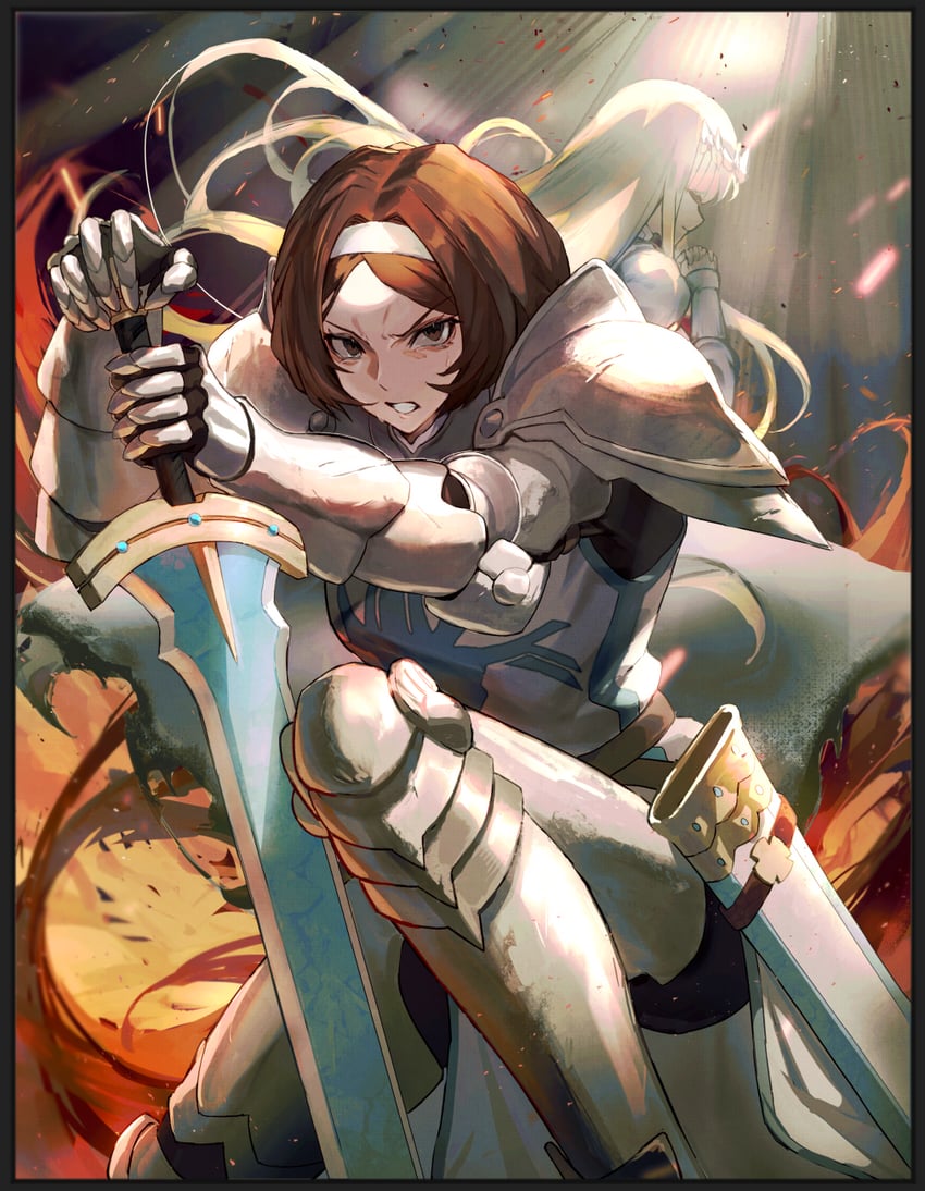 calca bessarez and remedios custodio (overlord) drawn by tsugu0302