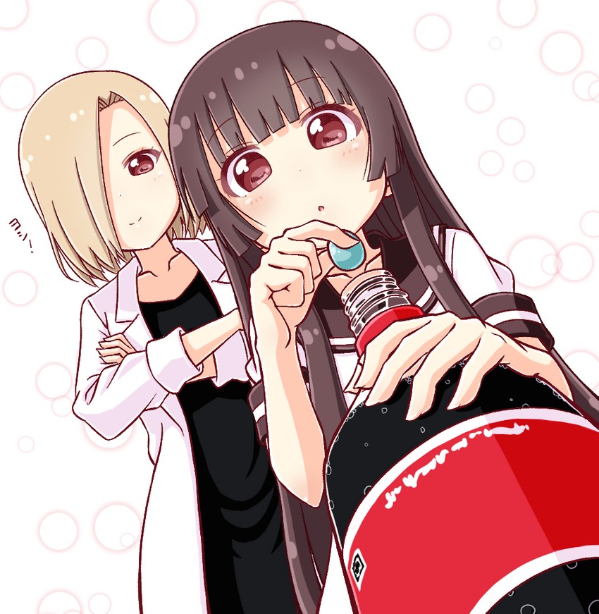 matsumoto rise and nishigaki nana (yuruyuri and 1 more) drawn by pontasu