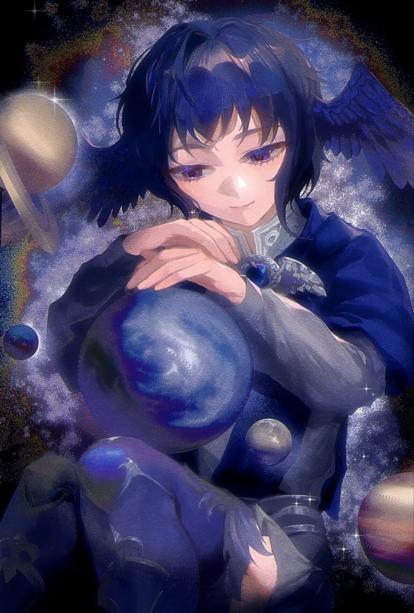 meteion (final fantasy and 1 more) drawn by huo_suihoo