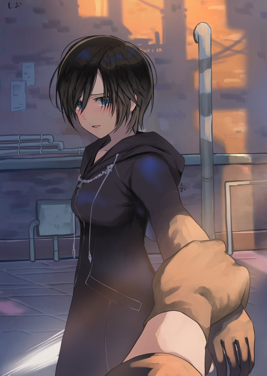 xion (kingdom hearts and 1 more) drawn by kawame626