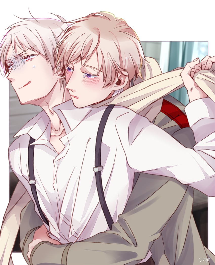 russia and prussia (axis powers hetalia) drawn by user_zgxg5478