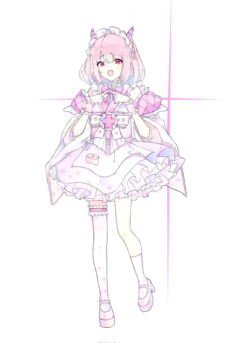 yumemi riamu (idolmaster and 1 more) drawn by moemi_(akunniaf)