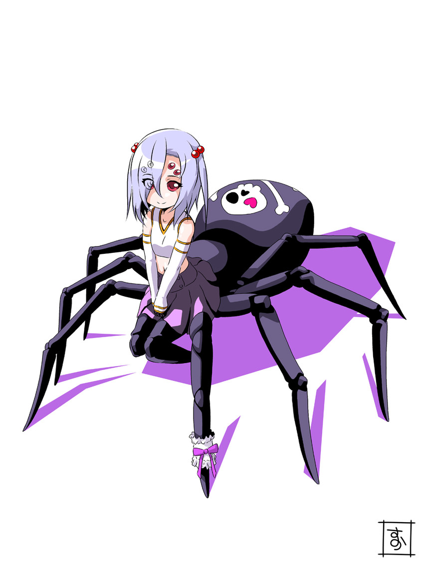 rachnera arachnera and lolinera (monster musume no iru nichijou) drawn by s-now