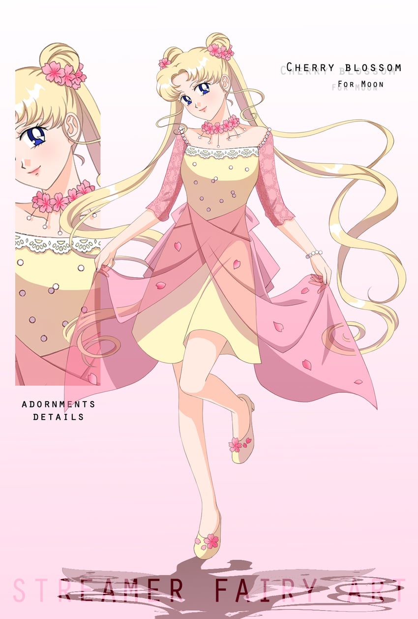tsukino usagi (bishoujo senshi sailor moon) drawn by koya