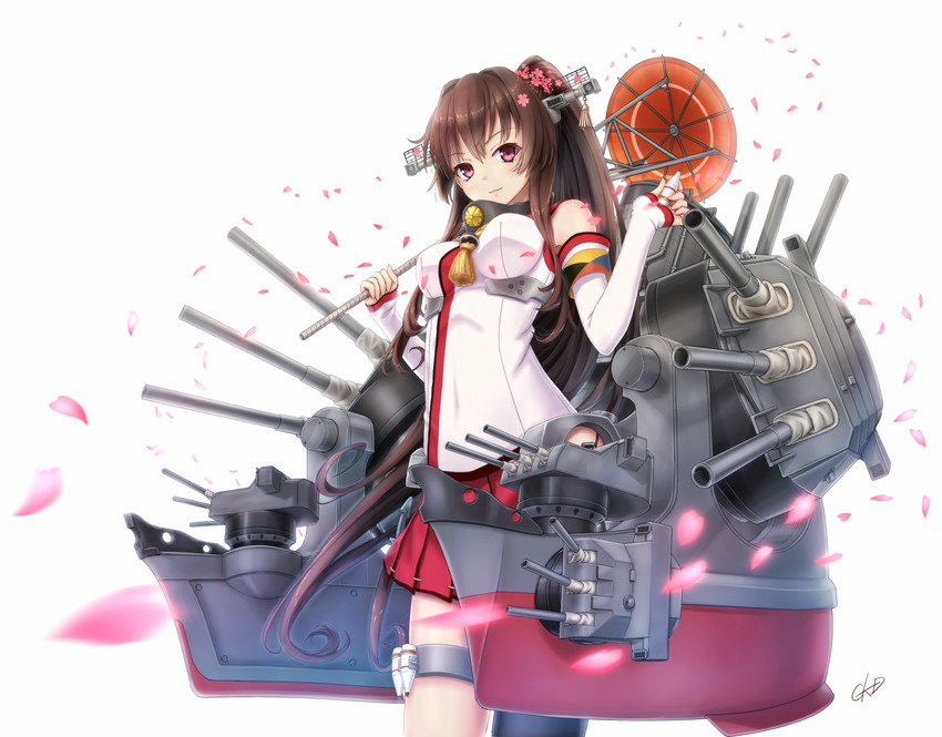 yamato (kantai collection) drawn by gotou_hisashi