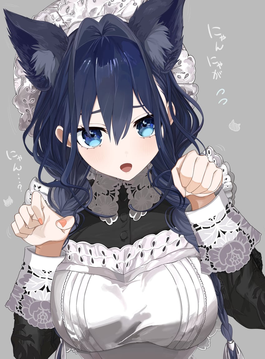 ouro kronii (hololive and 1 more) drawn by hyaui_kazuki
