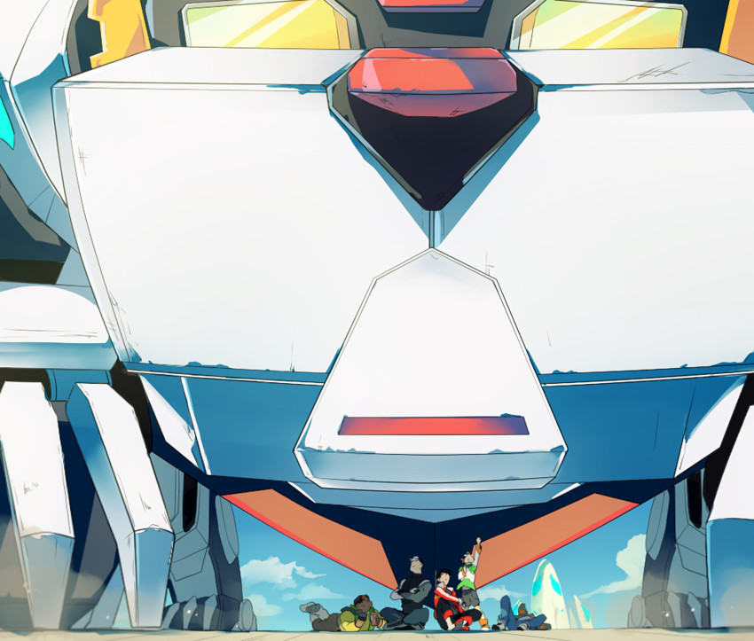 takashi shirogane, keith, pidge gunderson, lance, hunk, and 1 more (voltron and 1 more) drawn by t_k_g