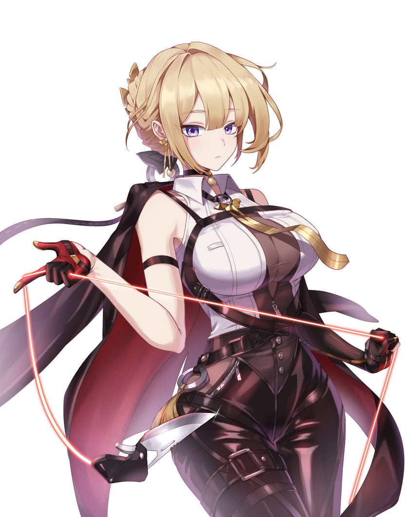 evelyn chevalier (zenless zone zero) drawn by ekal_001