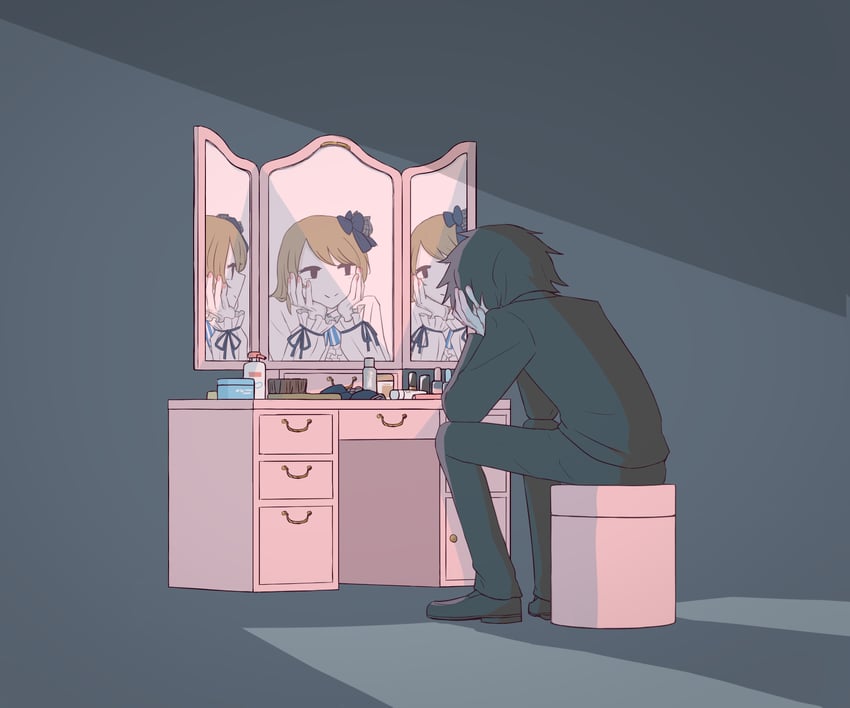 secret boy (original) drawn by avogado6