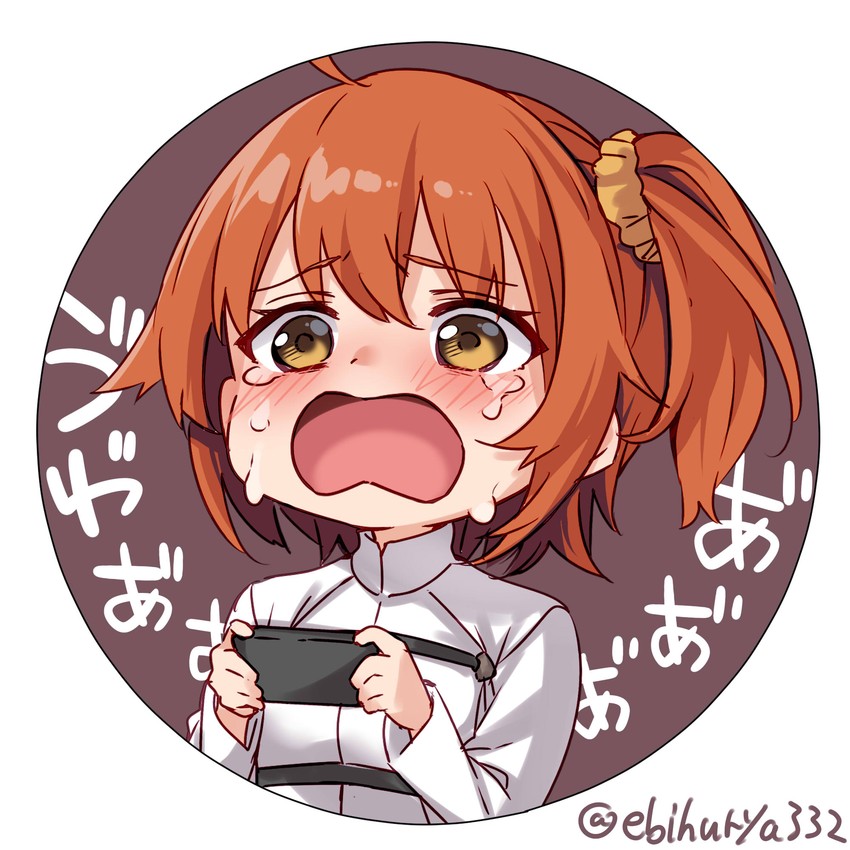 fujimaru ritsuka (fate and 1 more) drawn by ebifurya