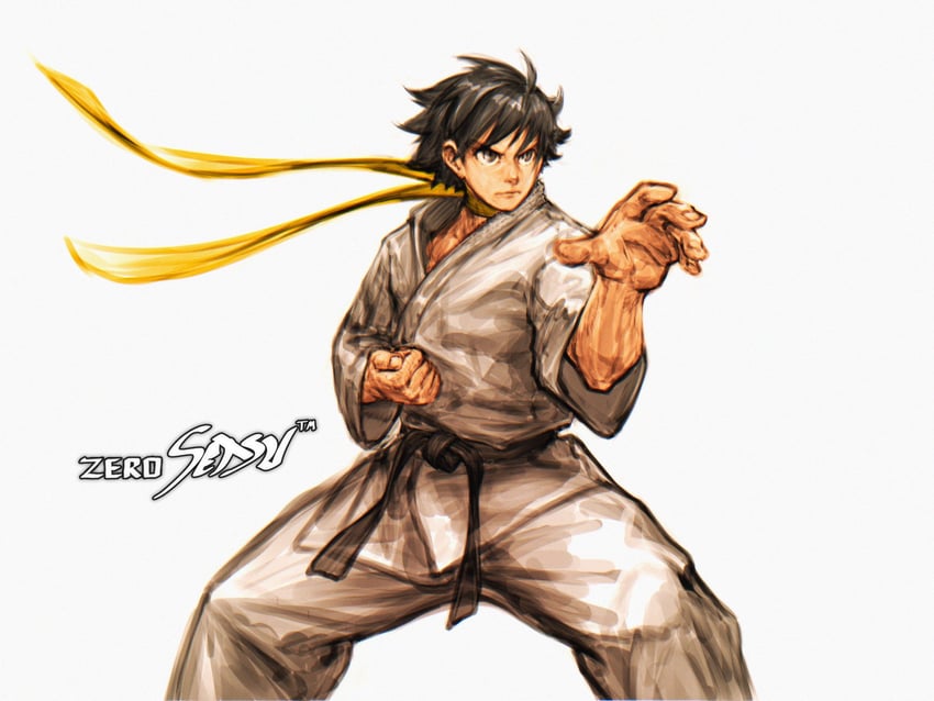 makoto (street fighter and 1 more) drawn by zero_setsu