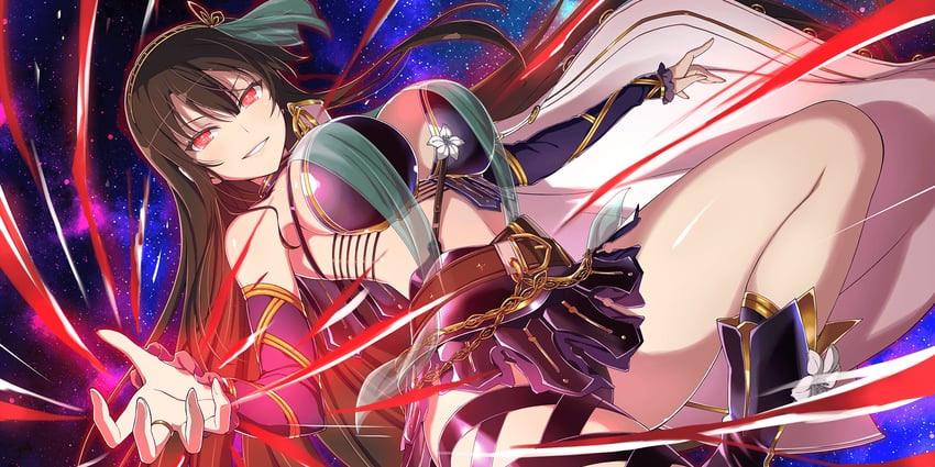 kagura (senran kagura and 1 more) drawn by yaegashi_nan