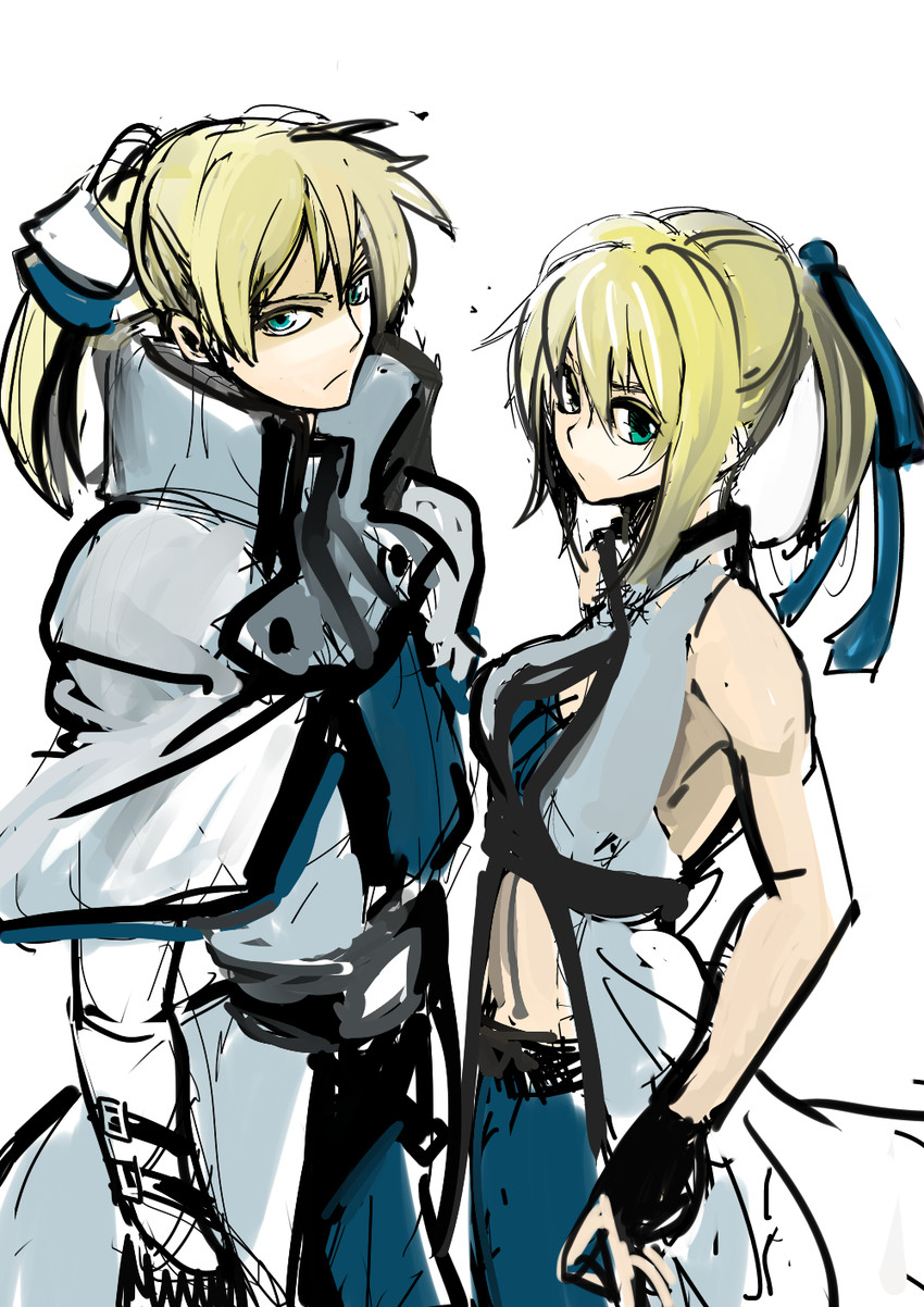 ky kiske and kyko (guilty gear and 2 more) drawn by da_panda