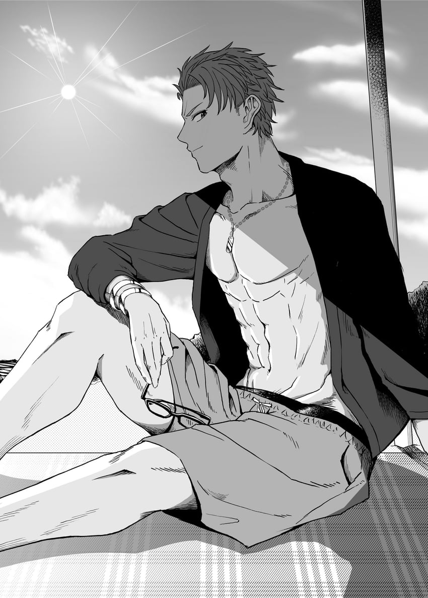 lancelot (fate and 1 more) drawn by irokawa_iku