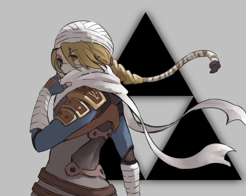 sheik (the legend of zelda and 1 more) drawn by nishikuromori